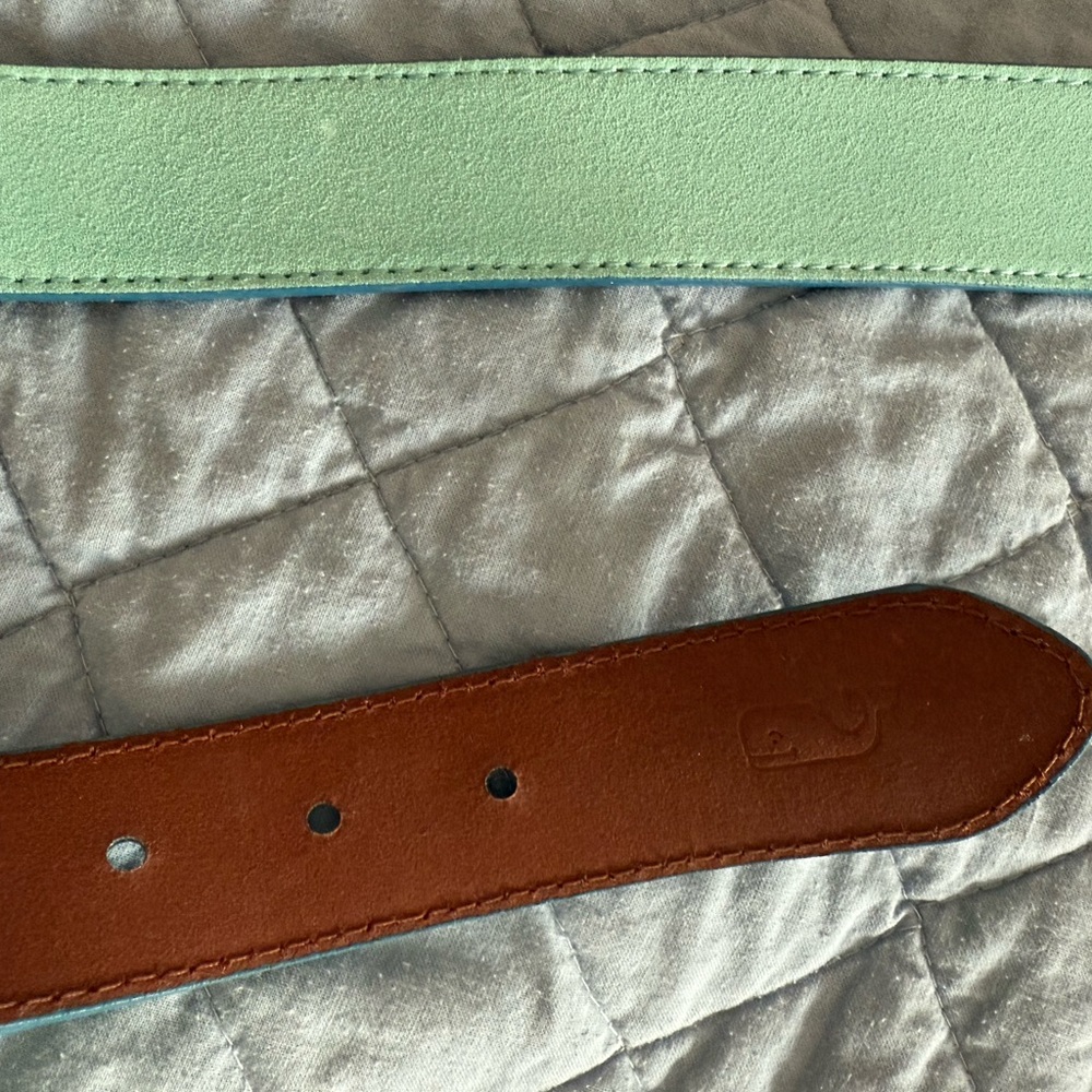 Men’s Vineyard Vines size 42 pink belt and blue belt - Picture 4 of 5